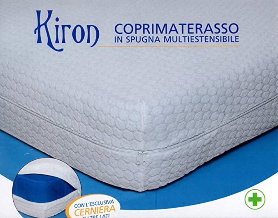 BIANCALUNA COPRIMATERASSO Art KIRON Matrimoniale con Cerniera