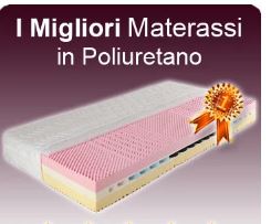 2 Materassi MATRIMONIALE STUDENT poliuretano